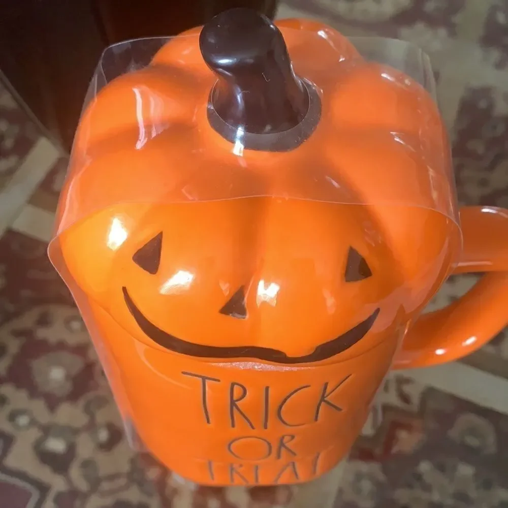 Rae Dunn Trick Or Treat W/Topper